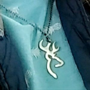 Browning symbol necklace